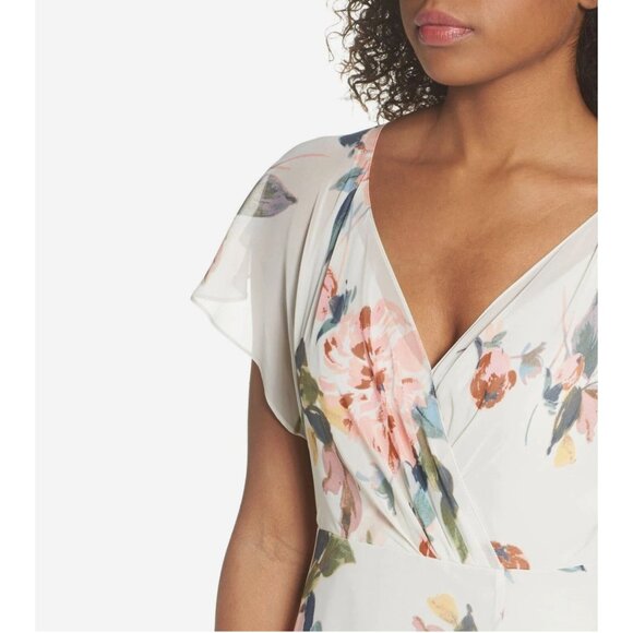 NWT Jenny Yoo Collection Alanna Dress Floral Ohana Bridesmaid Maxi Open Back 8 - Picture 7 of 16